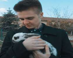 He is an animal lover.